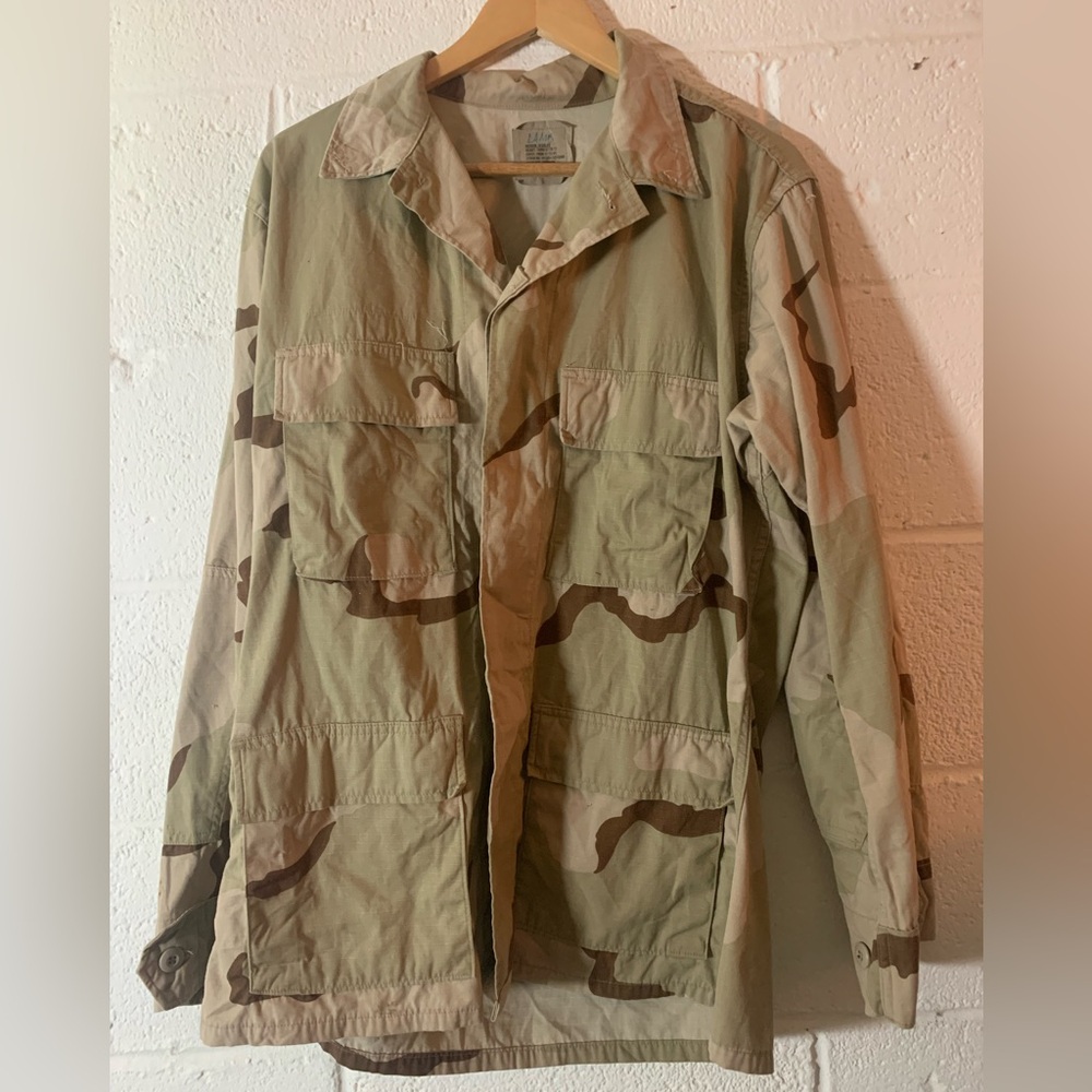 90s US Military 3 Color Desert DCU Jacket Medium Regular Streetwear see pics.
